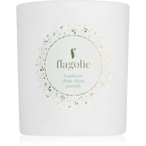 Flagolie White Label Kumquat, Ylang-Ylang, Patchouli scented candle 150 g