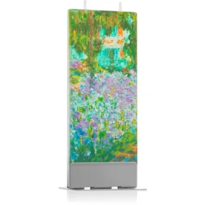 Flatyz Fine Art Claude Monet Irises In Monet´s Garden decorative candle 6x15 cm