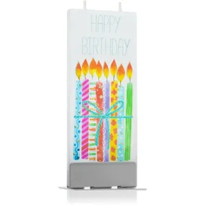 Flatyz Greetings Happy Birthday Candles decorative candle 6x15 cm