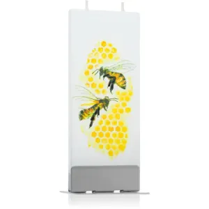 Flatyz Nature Bees decorative candle 6x15 cm