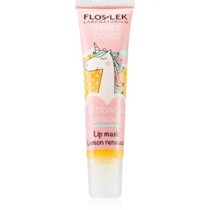 FlosLek Laboratorium Lemon Renewal mask for lips 14 g #1396150