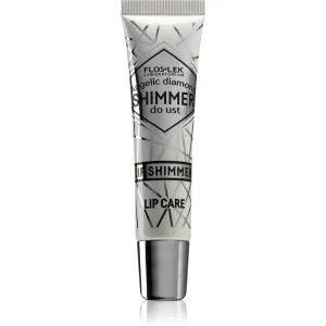FlosLek Laboratorium Lip Care Shimmer glittering lip gloss for lips shade Angelic Diamond 10 g