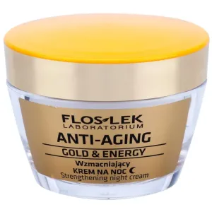 FlosLek Laboratorium Anti-Aging Gold & Energy reinforcing night cream 50 ml