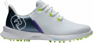 Footjoy FJ Fuel Sport Womens Golf Shoes White/Pink/Blue 39