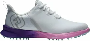 Footjoy FJ Fuel Sport Womens Golf Shoes White/Purple/Pink 37