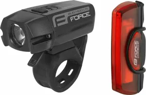 Force Glare Black 400 lm-29 lm Cycling light