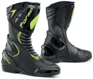 Forma Boots Freccia Black/Yellow Fluo 38 Motorcycle Boots