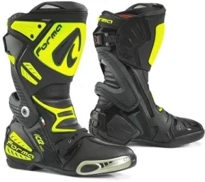 Forma Boots Ice Pro Black/Yellow Fluo 45 Motorcycle Boots