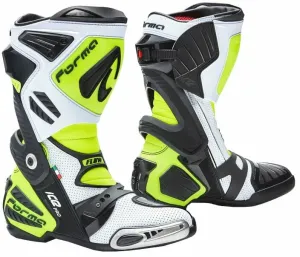 Forma Boots Ice Pro Flow White/Black/Yellow Fluo 45 Motorcycle Boots