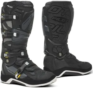Forma Boots Pilot Black/Anthracite 45 Motorcycle Boots