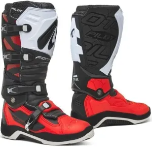 Forma Boots Pilot Black/Red/White 42 Motorcycle Boots