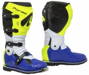 Forma Boots Terrain Evolution TX Yellow Fluo/White/Blue 39 Motorcycle Boots