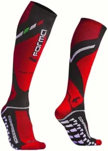 Forma Boots Socks Off-Road Compression Socks Black/Red 32/34