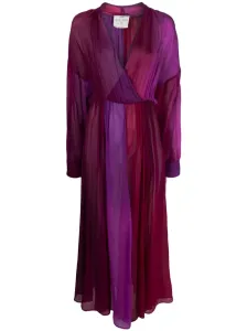 FORTE FORTE - Silk Long Shaded Dress #1802908
