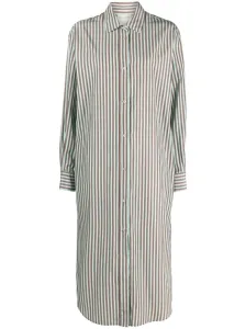 FORTE FORTE - Striped Taffetas Chemisier Dress #1802956