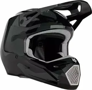 FOX V1 Bnkr Helmet Black Camo M Helmet