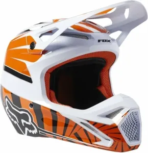 FOX V1 Goat Dot/Ece Helmet Orange Flame XL Helmet