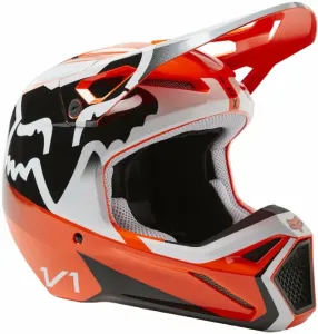 FOX V1 Leed Helmet Dot/Ece Fluo Orange S Helmet