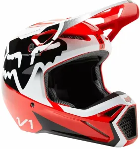 FOX V1 Leed Helmet Dot/Ece Flo Red S Helmet