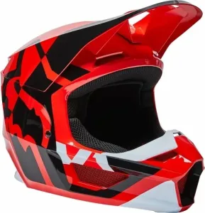 FOX V1 Lux Helmet Fluo Red S Helmet