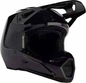 FOX V1 Solid Helmet Black L Helmet