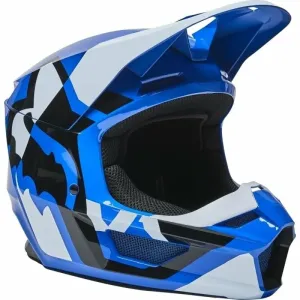 FOX Youth V1 Lux Helmet Blue YL Helmet