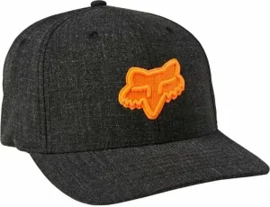 FOX Transposition Flexfit Hat Black/Orange L/XL Cap