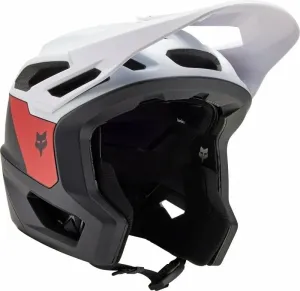 FOX Dropframe Pro Helmet Black/White S Bike Helmet
