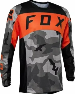 FOX 180 Bnkr Jersey Grey Camo 2XL Motocross Jersey
