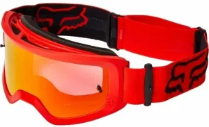 FOX Main Stray Mirrored Fluo Red Motorcycle Glasses