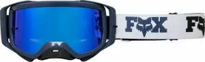 FOX Airspace Nuklr Mirrored Lens Goggles Black Motorcycle Glasses