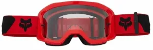 FOX Main Core Goggles Fluorescent Red Motorcycle Glasses