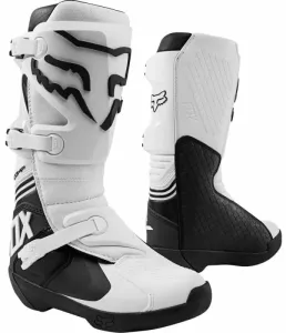 FOX Comp Boot White 41 Motorcycle Boots