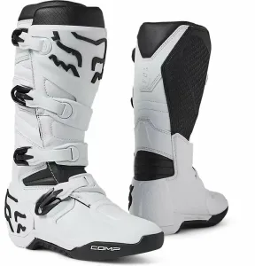 FOX Comp Boots White 41 Motorcycle Boots