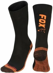 Fox Fishing Socks Collection Thermolite Long Socks Black/Orange 40-43
