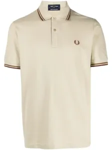 FRED PERRY - Logo Cotton Polo Shirt #1694955
