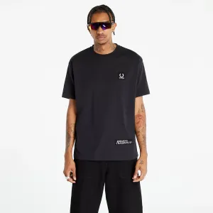 FRED PERRY x RAF SIMONS Printed Patch Relaxed Tee Black #1628099