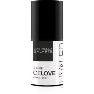 Gabriella Salvete GeLove gel nail polish for UV/LED hardening 3-in-1 shade 01 Ghosted 8 ml
