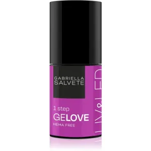 Gabriella Salvete GeLove gel nail polish for UV/LED hardening 3-in-1 shade 06 Love Letter 8 ml