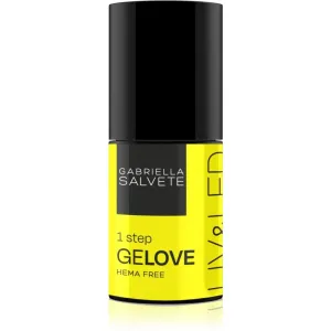 Gabriella Salvete GeLove gel nail polish for UV/LED hardening 3-in-1 shade 18 Single 8 ml