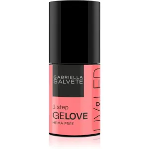 Gabriella Salvete GeLove gel nail polish for UV/LED hardening 3-in-1 shade 19 Crush 8 ml