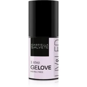 Gabriella Salvete GeLove gel nail polish for UV/LED hardening 3-in-1 shade 21 Innocent 8 ml
