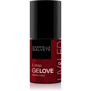 Gabriella Salvete GeLove gel nail polish for UV/LED hardening 3-in-1 shade 26 Heart 8 ml