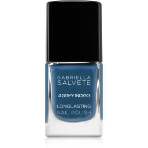 Gabriella Salvete Longlasting Enamel long-lasting nail polish with high gloss effect shade 4 Grey Indigo 11 ml