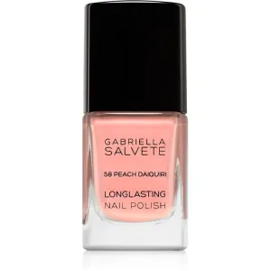 Gabriella Salvete Longlasting Enamel long-lasting nail polish with high gloss effect shade 58 Peach Daiquiri 11 ml