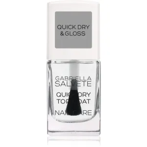 Gabriella Salvete Nail Care Quick Dry & Gloss quick-drying top coat 11 ml