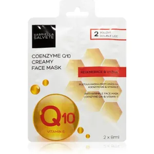 Gabriella Salvete Face Mask Coenzyme Q10 Regenerating Mask with Anti-Wrinkle Effect 2x8 ml
