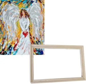 Gaira With Frame Without Stretched Canvas Angel 2