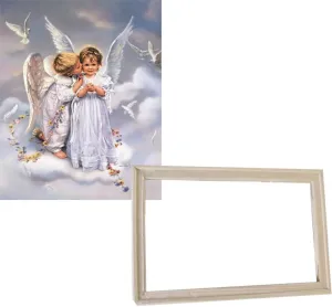 Gaira With Frame Without Stretched Canvas Angels