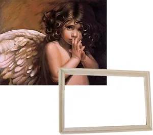 Gaira With Frame Without Stretched Canvas Little Angel